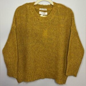 NEW Rapsodia Women’s Dolman Sleeve Amarillo Yellow Sweater Size S